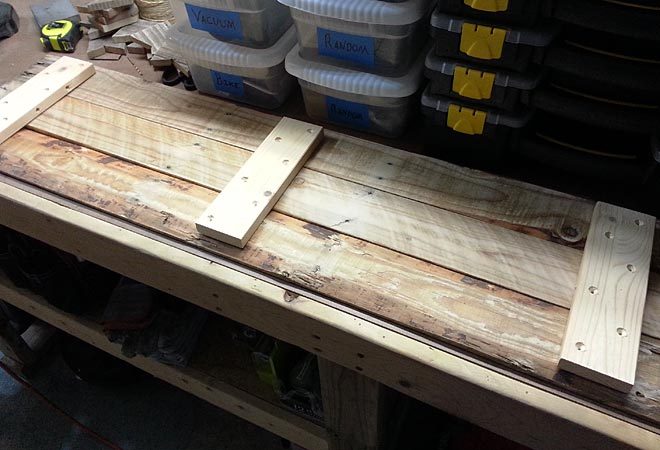 pallet banner backer boards