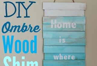 4PF - Ombre beach sign