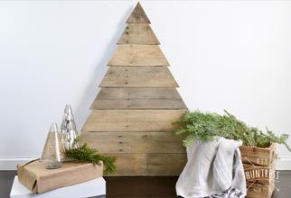 simple pallet christmas tree